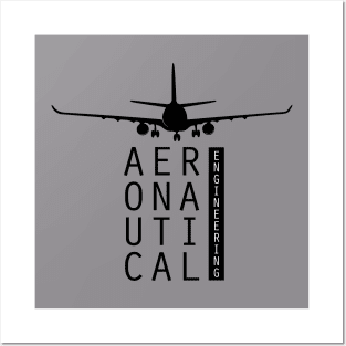 aeronautical engineering airplane engineer Posters and Art